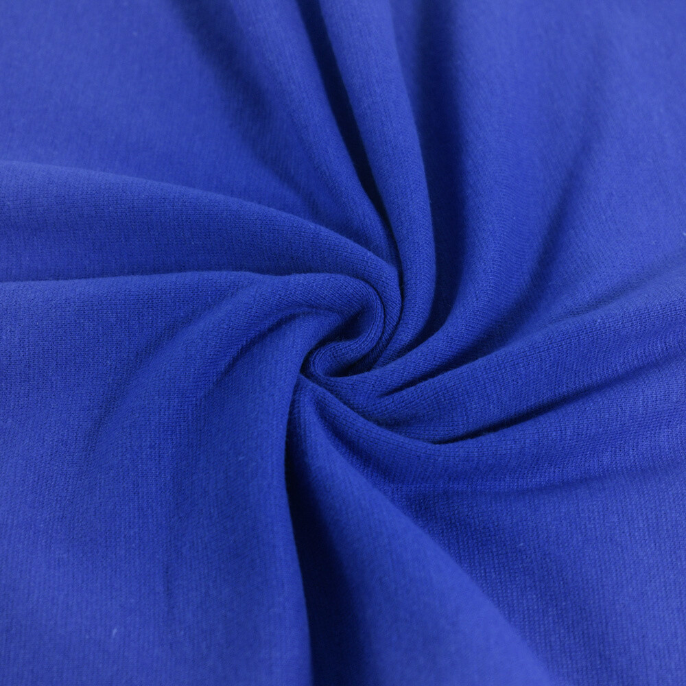  50x70 cm Bündchenstoff blau