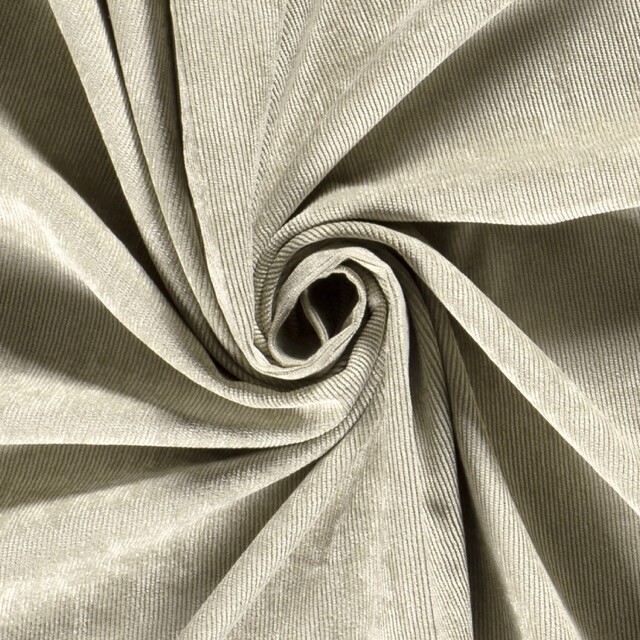 Feincord stretch Uni beige