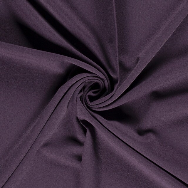 Bi-stretch gabardine lila
