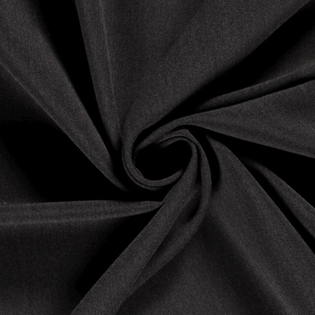 Bi-Stretch Gabardine anthrazit meliert