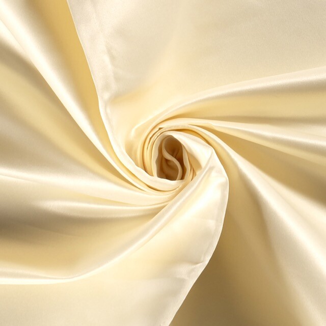Satin duchesse Uni Elfenbein