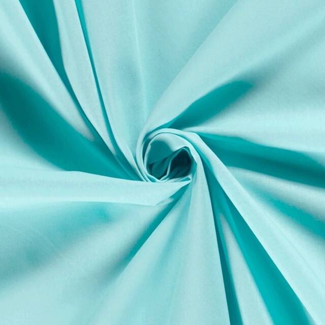 Fahnentuch Uni eisblau