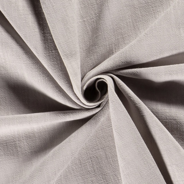 Ramie Leinen stone washed hellgrau