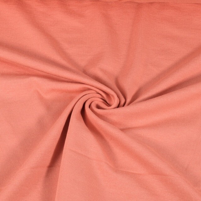 Viskosejersey uni hellorange