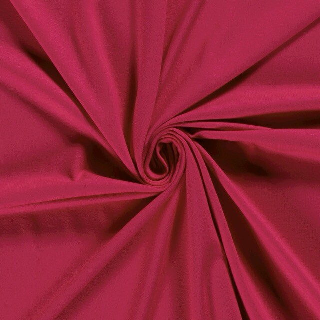 Viskosejersey Uni fuchsia