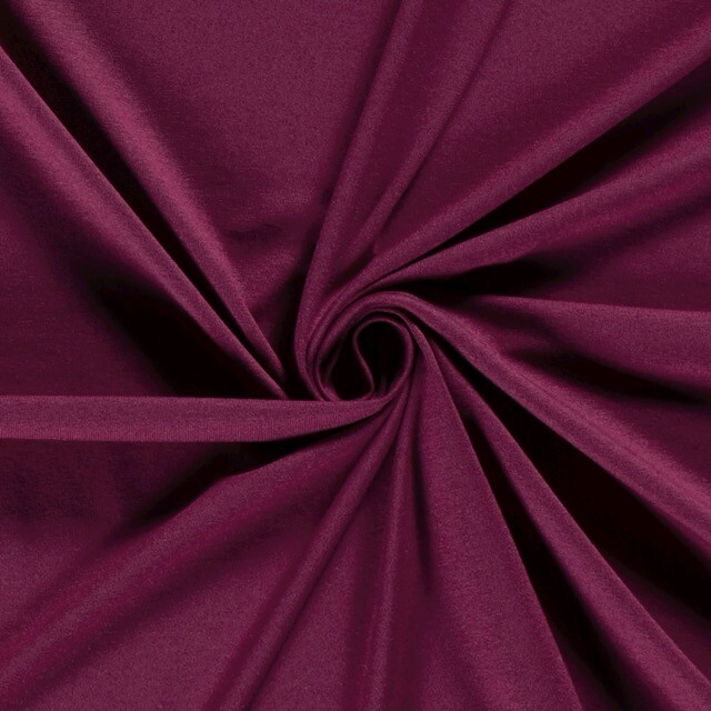 Viskosejersey Uni magenta