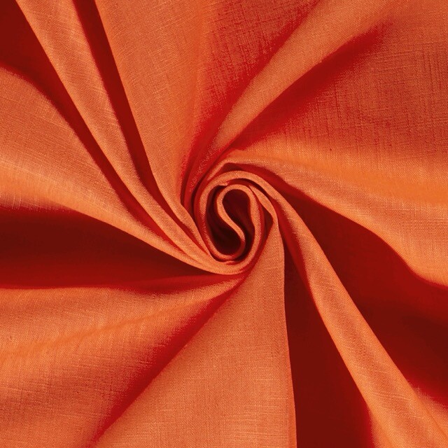 Ramie Leinen orange