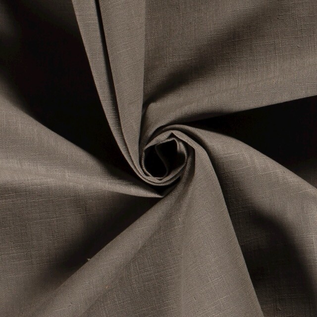 Ramie Leinen taupe