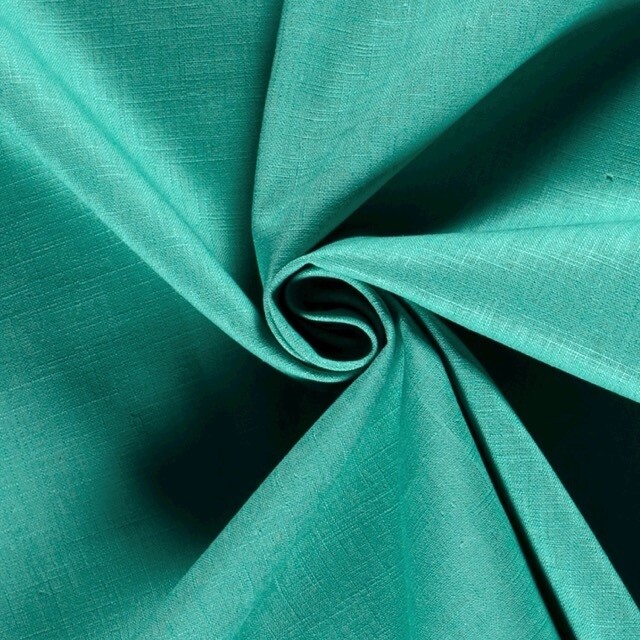 Ramie Leinen mint/türkis