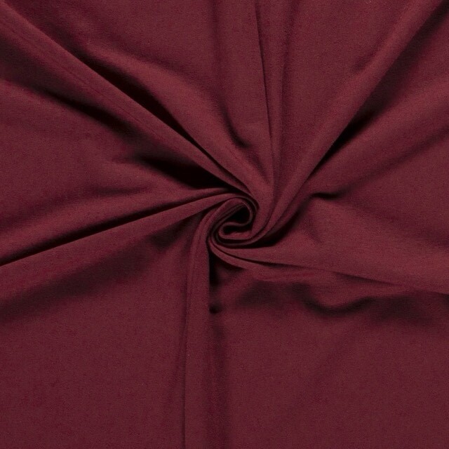Sweat/French Terry kirschrot