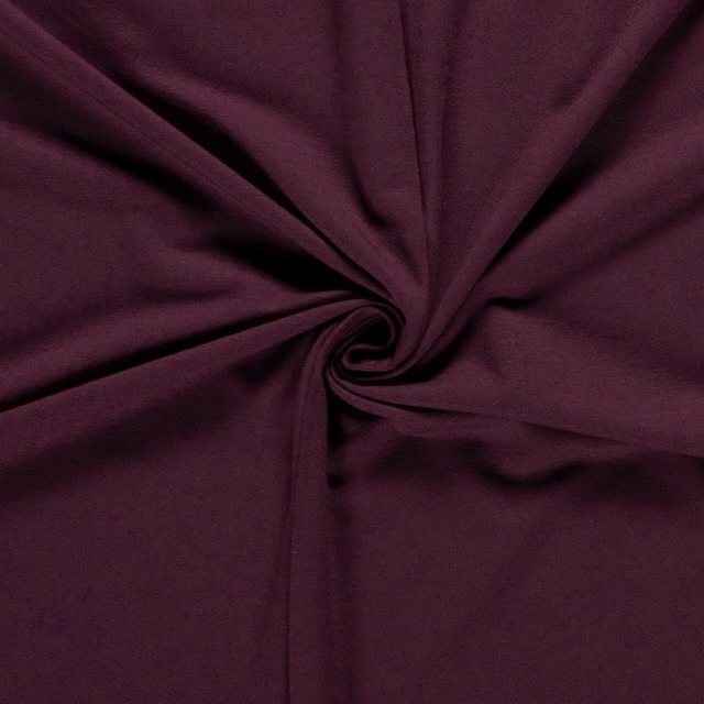 Sweat/French Terry weinrot