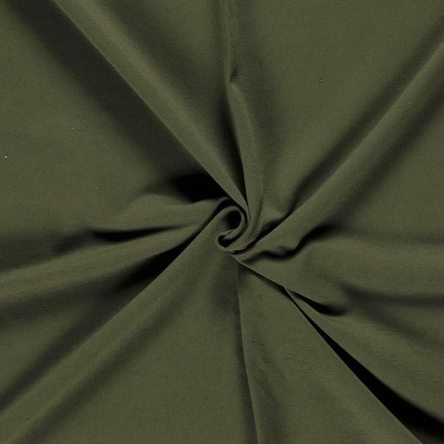 Sweat/French Terry khaki grun