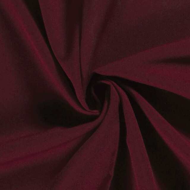 Burlington Polyester Uni bordeaux