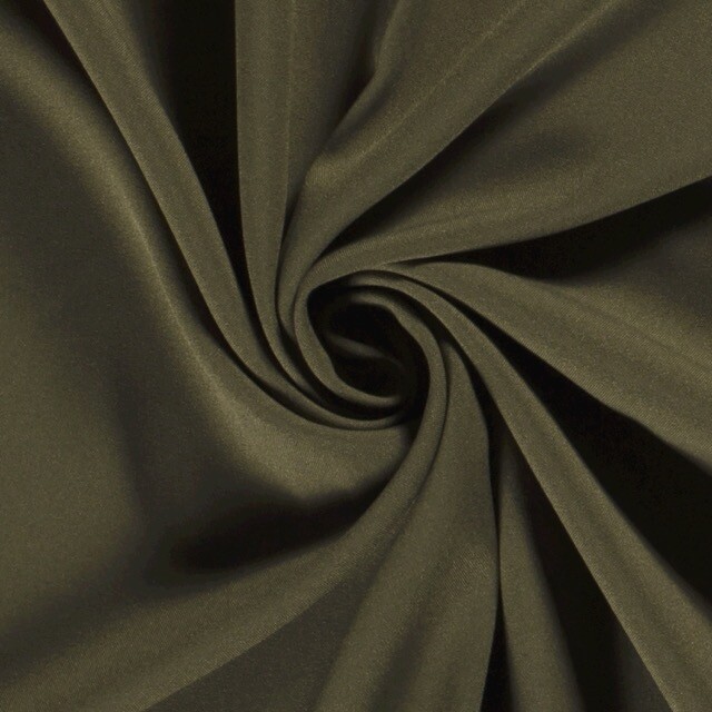 Burlington Polyester Uni khaki grün