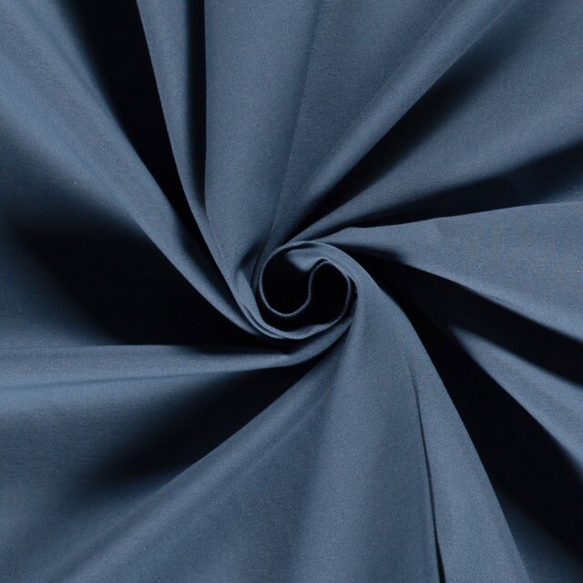 Baumwoll Köper/Twill Uni indigo