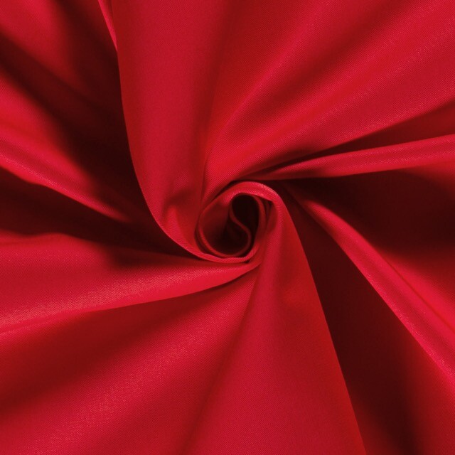 Baumwoll Köper/Twill Uni rot