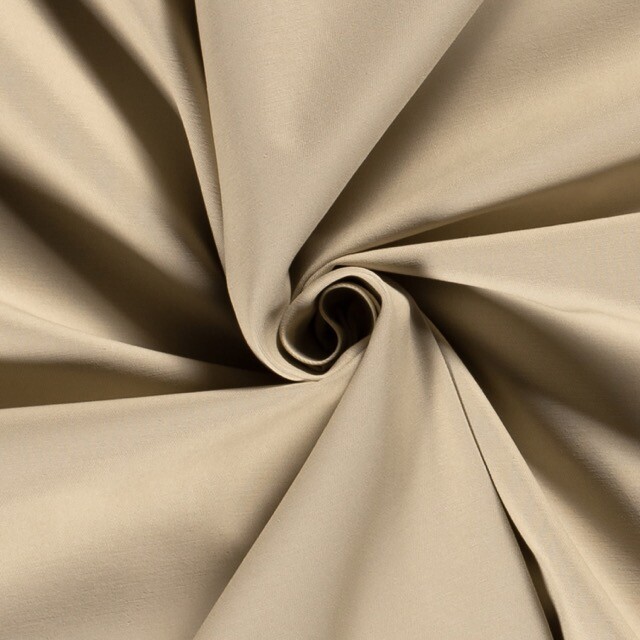 Baumwoll Köper/Twill Uni beige