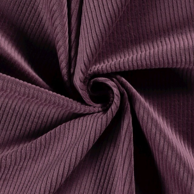 Breitcord uni mauve