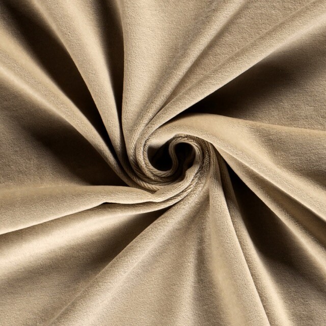 Nicky Velours Uni beige