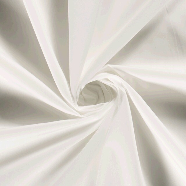 Baumwolle Popeline Uni offwhite