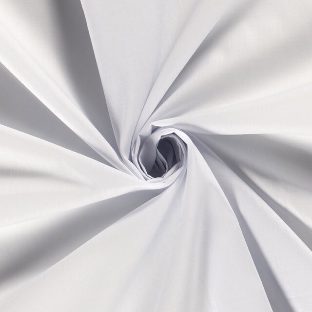 Baumwoll Voile Uni hellblau