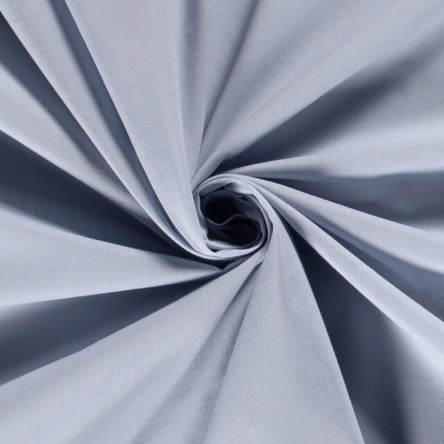 Baumwoll Voile Uni babyblau