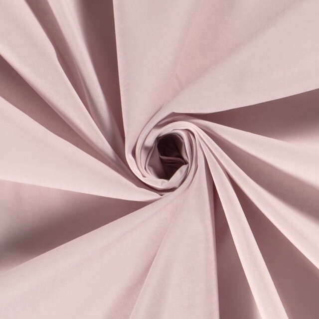 Baumwoll Voile Uni hell altrosa