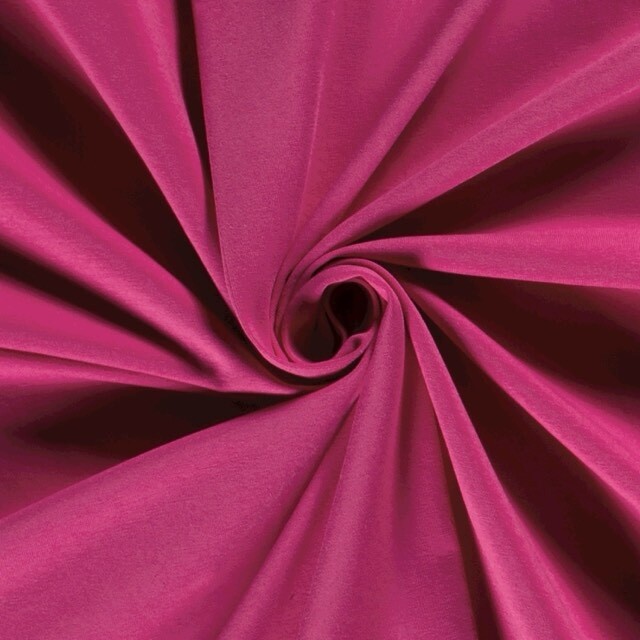 Baumwolljersey Uni fuchsia