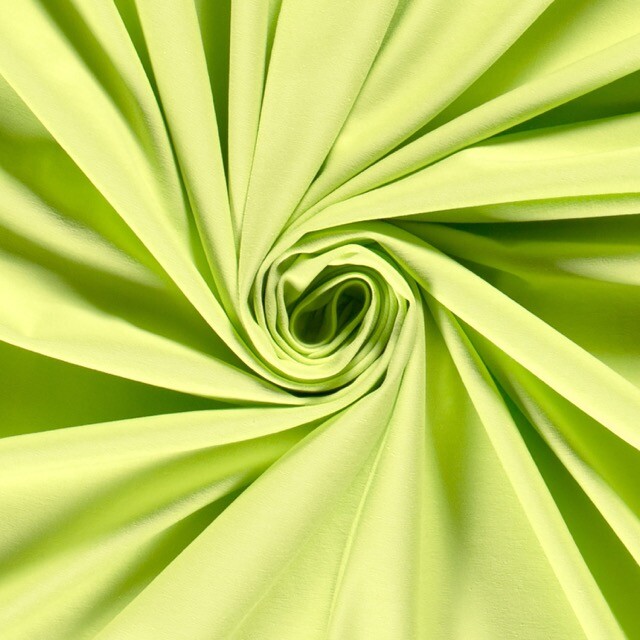 Baumwolljersey Uni lime
