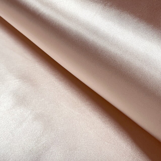 Satin stretch Uni altrosa