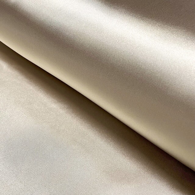 Satin stretch Uni beige