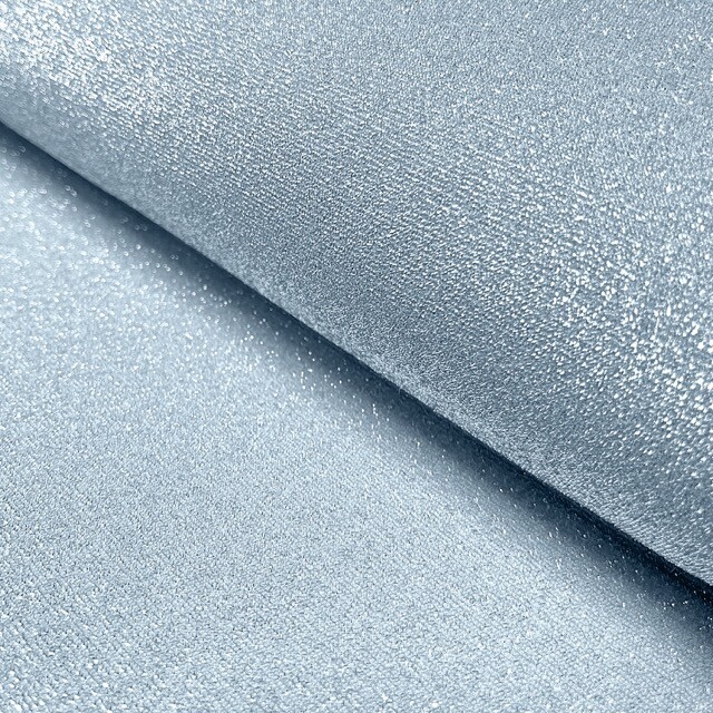 Glitzer jersey lurex babyblau