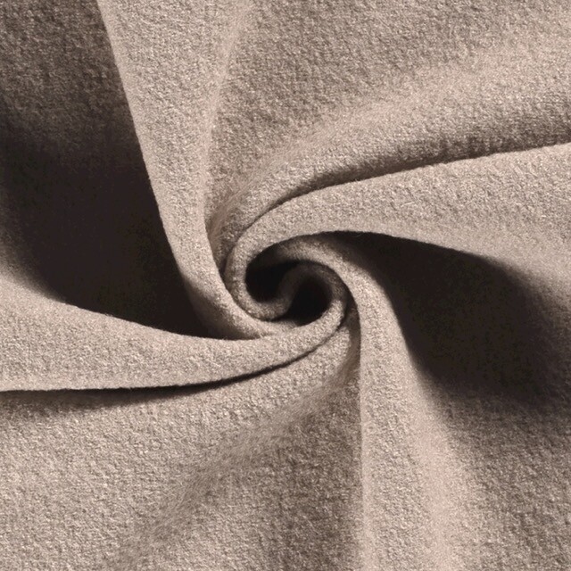 Wollwalk/Walkloden beige/sand