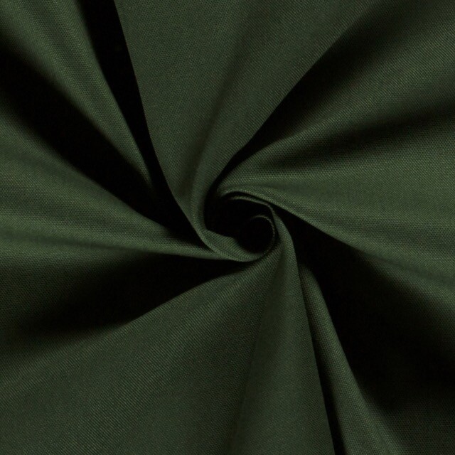 Canvas Uni dunkelgrün
