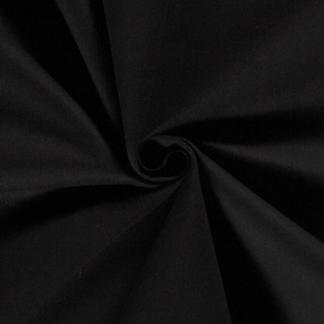 Canvas Uni schwarz