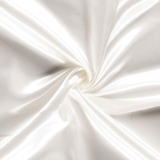 Satin Uni offwhite