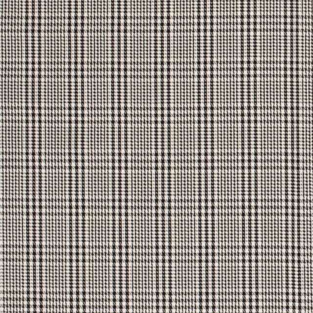 Gabardine karo schwarz/weiß