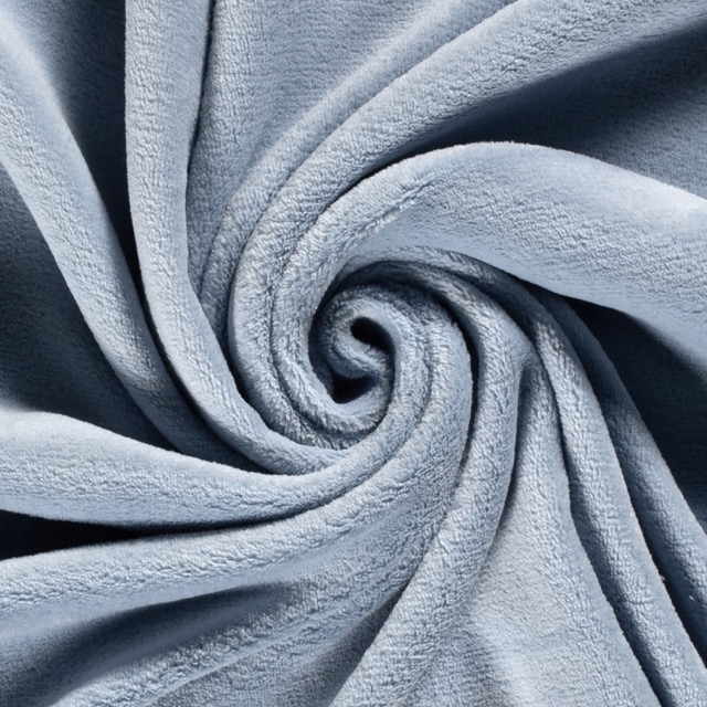 Coral Fleece Uni babyblau