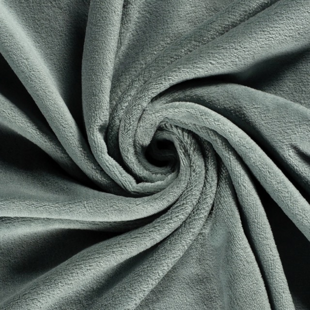 Coral Fleece Uni dunkelmint
