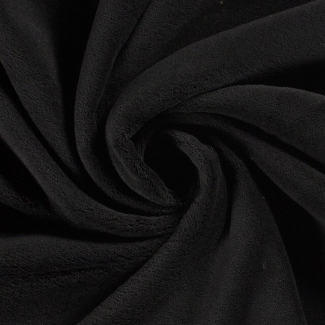 Coral Fleece Uni black