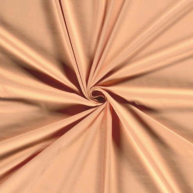 Baumwolljersey uni lachs