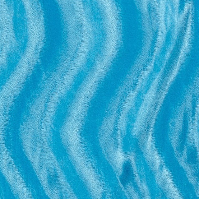 Velours Uni aqua