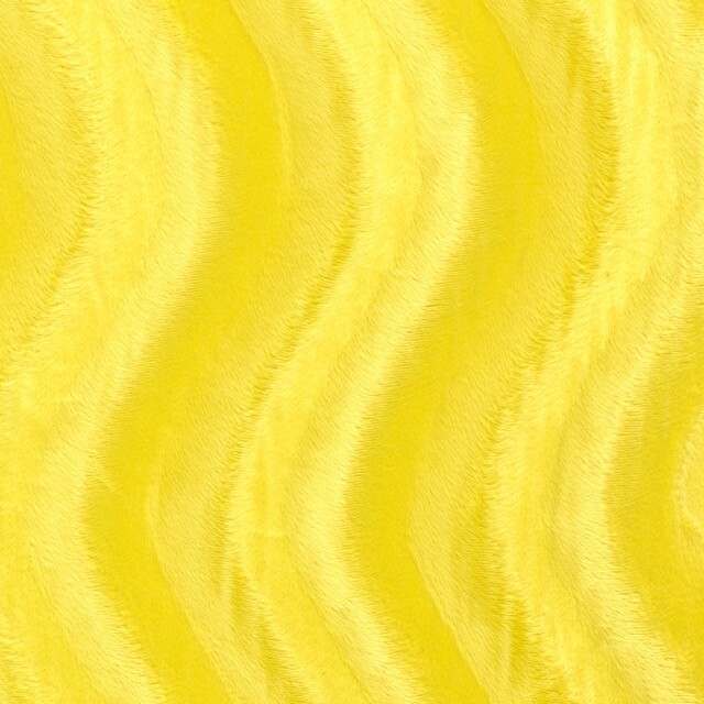 Velours Uni gelb