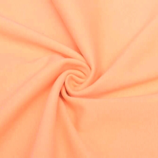 Bündchenstoff pfirsich