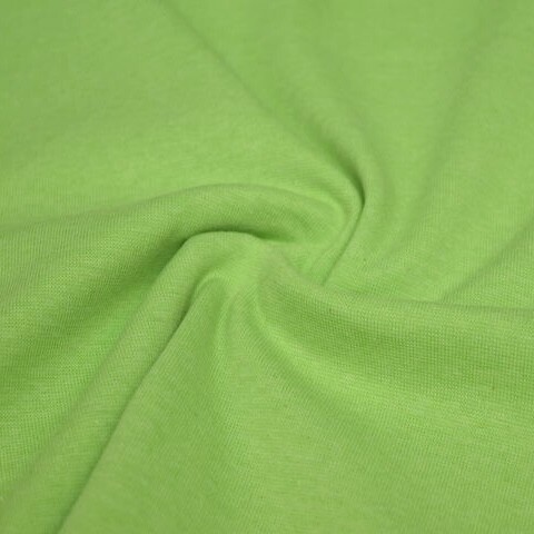 50x70 cm Bündchenstoff meliert kiwi