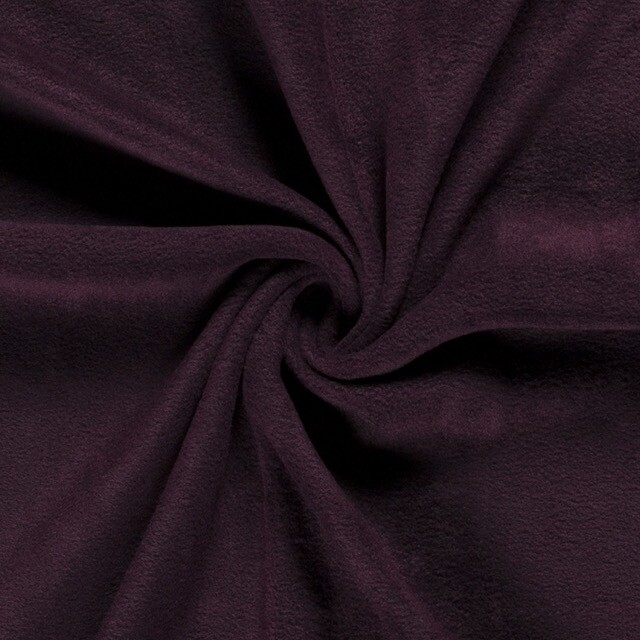 Polar Fleece weinrot