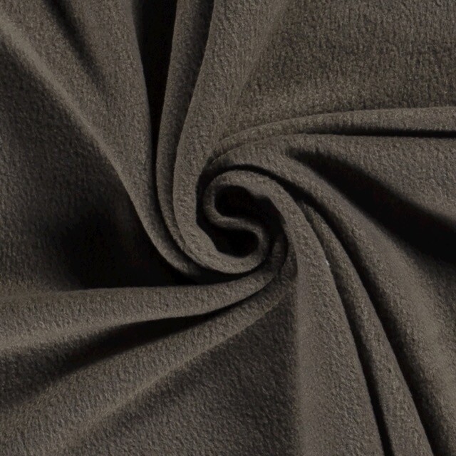 Polar Fleece taupe grau
