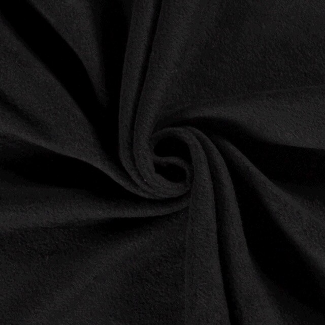 Polar Fleece schwarz