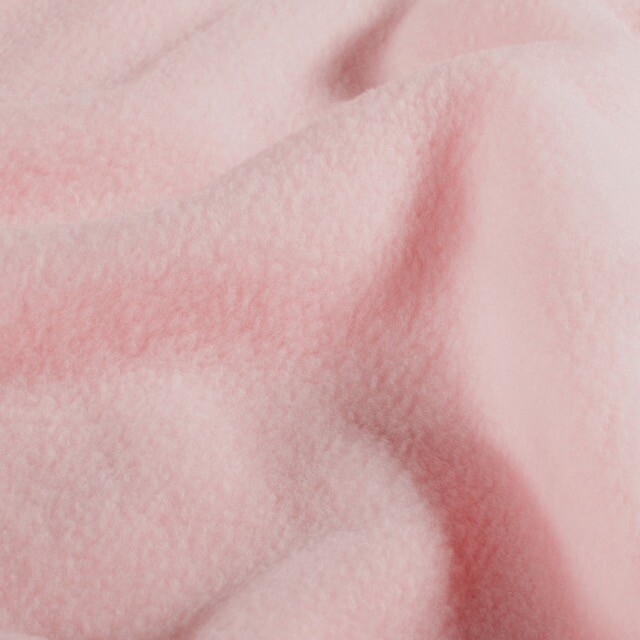 Polar fleece hellrosa