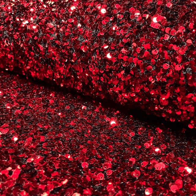 Pailletten samt rot